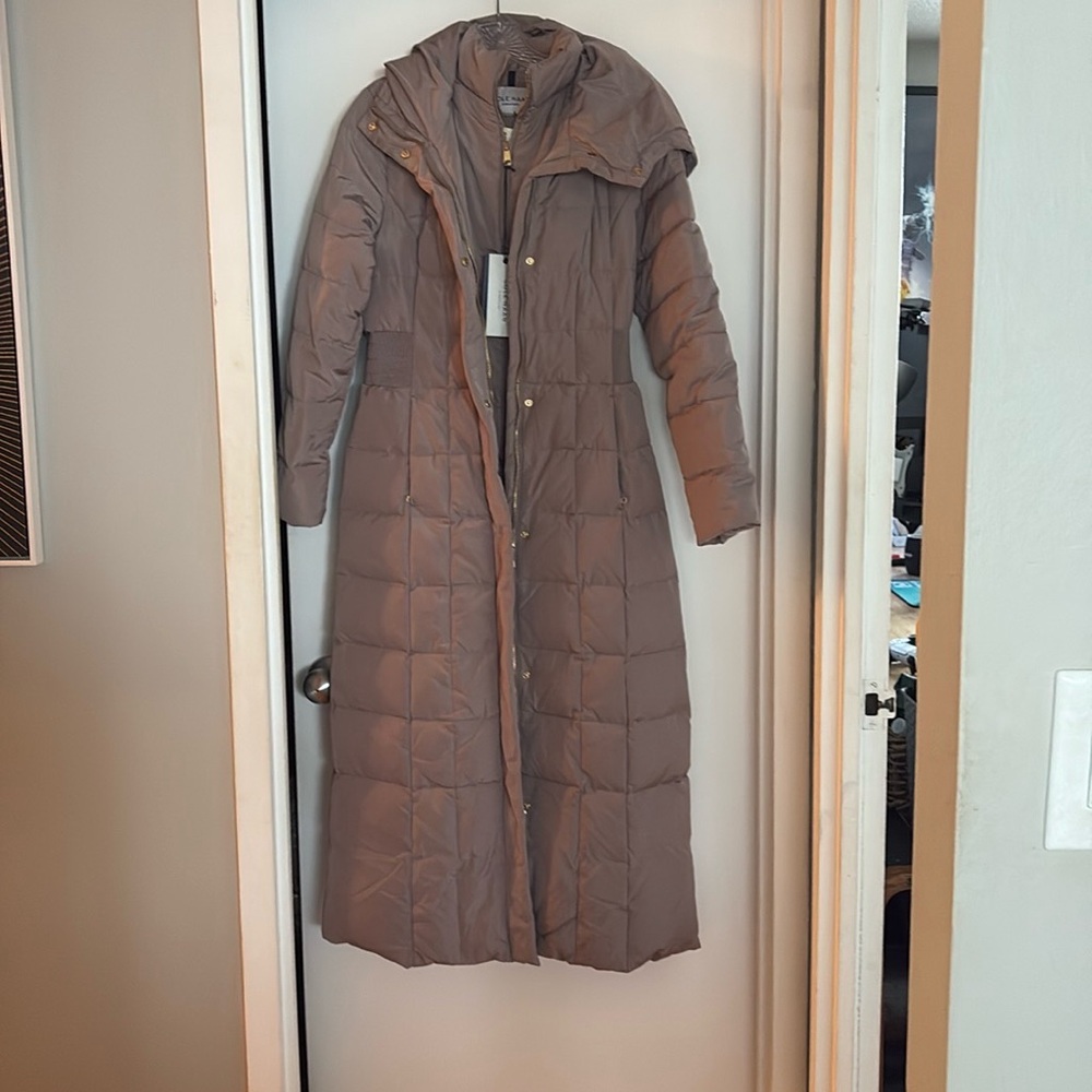 Cole Haan parka.